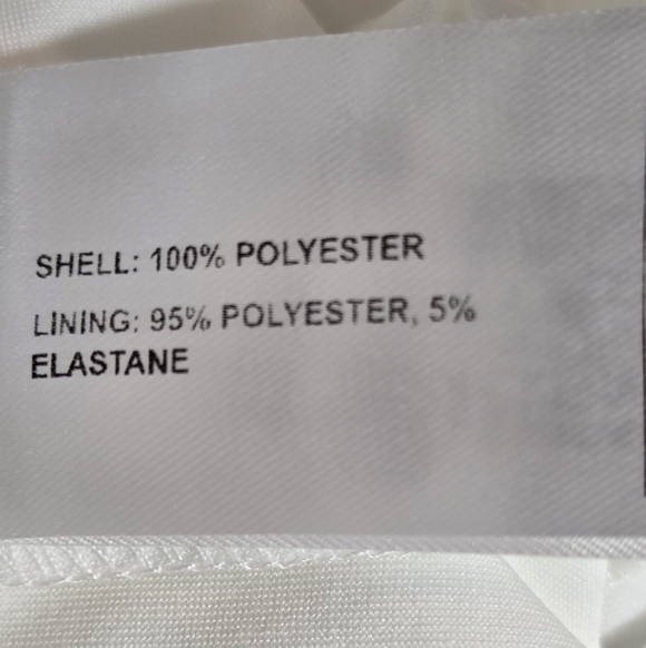 Cider White Mini Skort with Lace Hem - Picture 5 of 5